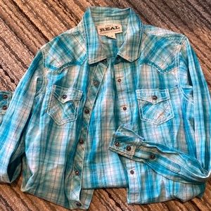 Ariat womens snap western shirt